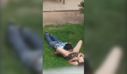 Compilation with amateur girls going wild and nude in public