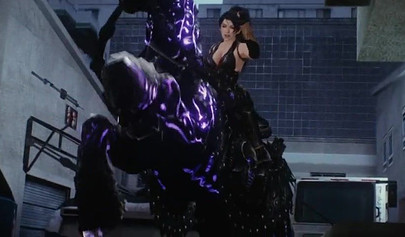 Hentai gangbang with busty female fighters and monsters