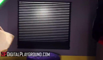 Charles Dera puts his big cock in sexy alien babe Kleio Valentien