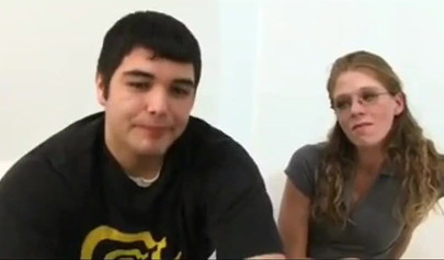 My sexy girlfriend is sucking and fucking a big black cock