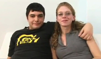 My sexy girlfriend is sucking and fucking a big black cock