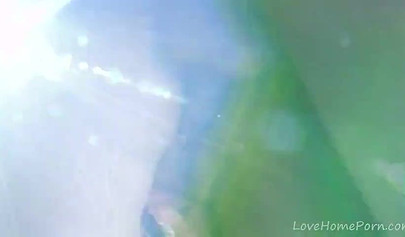 Babe with big hot butt fucks for a car repair