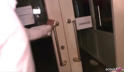 German gangbang with skinny sluts in lingerie