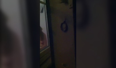 Voyeur caught his neighbor's wife fucking with stranger