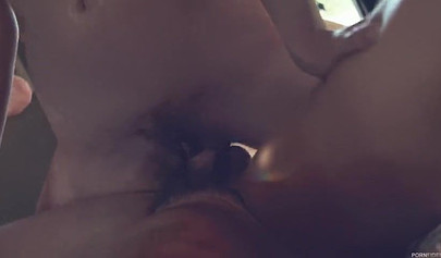 Compilation with gorgeous babe riding big dicks in amazon pose