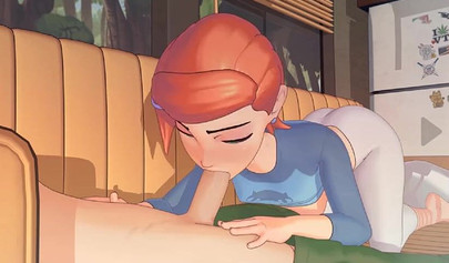 Hentai redhead teen gets fucked big a big cock