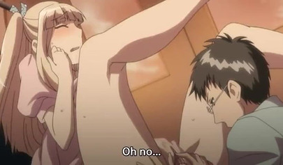 Hentai babe gets anal fucked and creampied