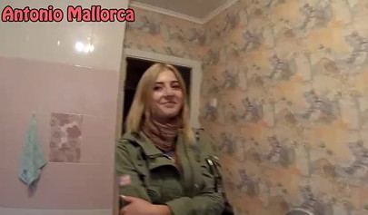 Big ass blonde Aria Logan fucks for money with total stranger