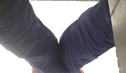 Chinese girl caught peeing on hidden camera