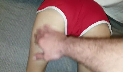 Amateur anal POV with petite teen