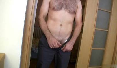 Teen with gorgeous big natural tits made her stepdad horny