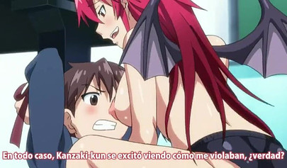 Japanese Hentai slut can't get enough of big stiff cocks