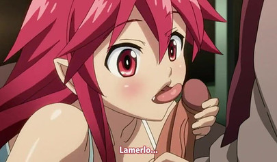 Japanese Hentai slut can't get enough of big stiff cocks