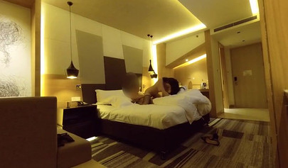 Nasty banging in a hotel room with Chinese hoe