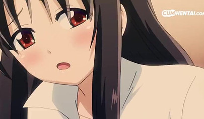 Hentai chick with big tits enjoys big cock