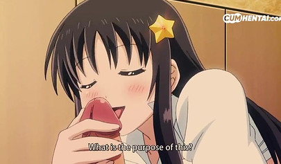 Hentai chick with big tits enjoys big cock