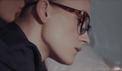 Dirty lesbians Maria Pie and Rossy Bush love pussy licking while wearing stockings