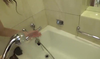 Japanese schoolgirl spreads legs for nasty hardcore slamming