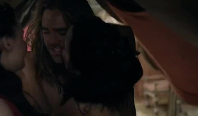 Compilation of brunette moms having sensual sex in TV shows