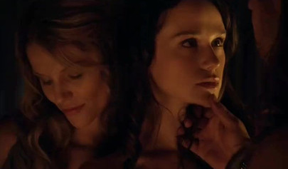 Compilation of brunette moms having sensual sex in TV shows