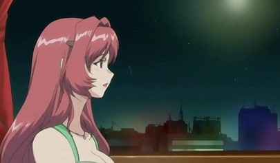 One dude gets two sluts with big tits in this hentai threesome