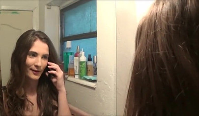 Sexy Molly Jane with bih tits gets fucked before going out by her stepbrother Alex Adams