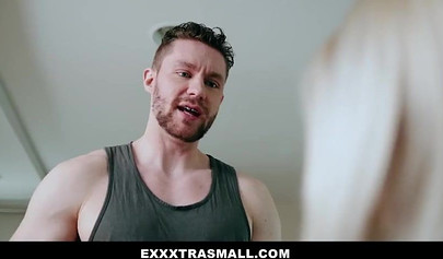 Blonde bitch Chloe Temple gets pulled up and fucked hardcore