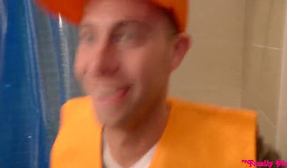 Skinny teens Avi Love and Isabella Nice give their pussies to a dude with big cock