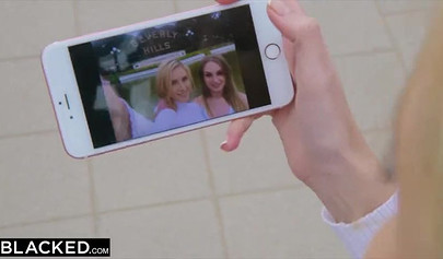 Petite blonde Mazzy Grace takes bbc in this interracial sex with Jax Slayher