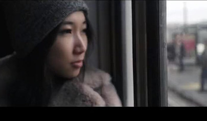 Slutty Asian teen Luna enjoys her boyfriend's dick James in rented apartment