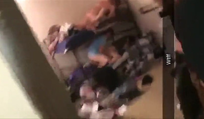 Compilations of horny teen chicks getting turned up on college