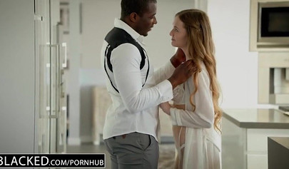 Brunette Samantha Hayes takes that bbc from horny Rob Piper