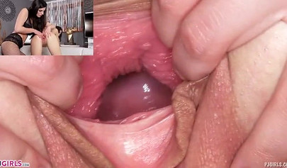 Compilations of very sexy teens showing their pussies close up to the camera