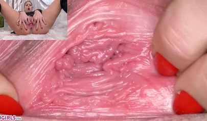 Compilations of very sexy teens showing their pussies close up to the camera