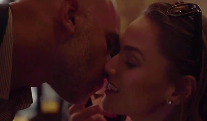 Pretties teens with small tits Alyssa Flames and Tori Black pleasure one hot dude