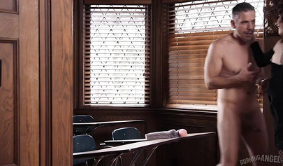 Brunette and petite teen Lola Fae wants her asshole destroyed