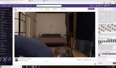 Tattoed amateur brunette teen streams as she rubs her pussy