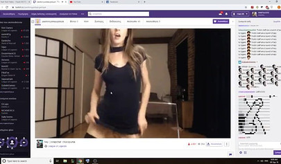 Tattoed amateur brunette teen streams as she rubs her pussy