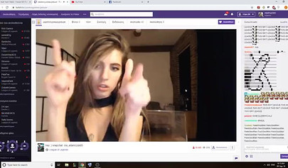 Tattoed amateur brunette teen streams as she rubs her pussy