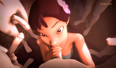 Compilation of animated girls getting their holes fucked