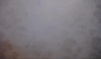 Teen with big tits and ass masturbates with huge rubber dildo on her bed