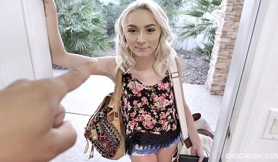 Hardcore banging with hot blonde teen POV style