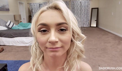 Hardcore banging with hot blonde teen POV style