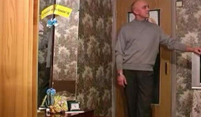 Old man destroys horny teen in doggy style pose