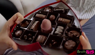 Kinky Van Wylde fucking his petite blonde sister Elsa Jean