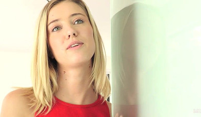 Blonde Haley Reed enjoys as her neighbor is drilling her pussy