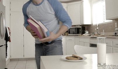 Blonde Riley Star getting her pussy drilled by a horny dude