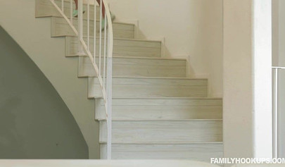 Blonde Emma Hix sucks dick before taking it in her love hole