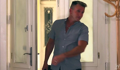 Great looking teenage brunette moans as she being fucked hard