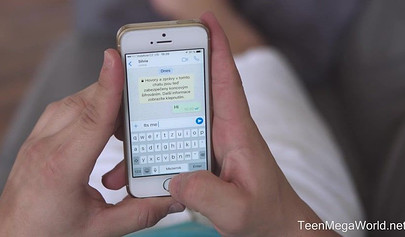 Brunette teen Silvia Burton asking for anal pleasure